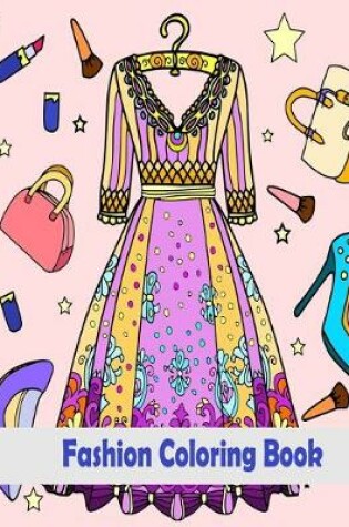 Cover of fashion coloring book