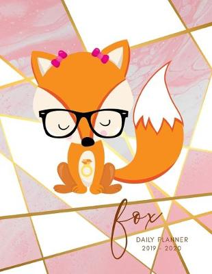 Book cover for 2019 2020 15 Months Cunning Fox Daily Planner