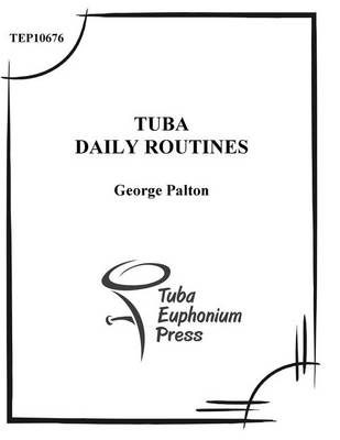 Cover of Tuba Daily Routines Book