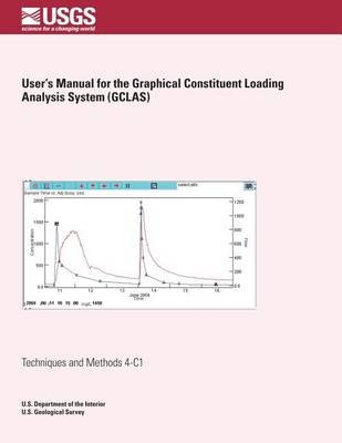 Book cover for User's Manual for the Graphical Constituent Loading Analysis System (GCLAS)