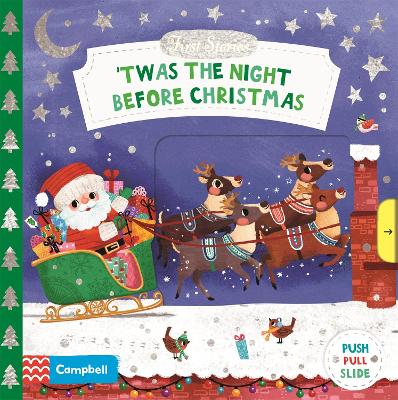 Book cover for 'Twas the Night Before Christmas