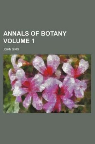 Cover of Annals of Botany Volume 1
