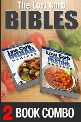 Book cover for Low Carb Intermittent Fasting Recipes and Low Carb Indian Recipes