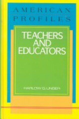 Cover of Teachers and Educators
