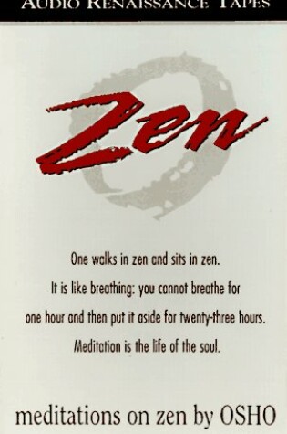 Cover of Meditations on Zen by Osho