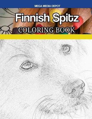 Book cover for Finnish Spitz Coloring Book