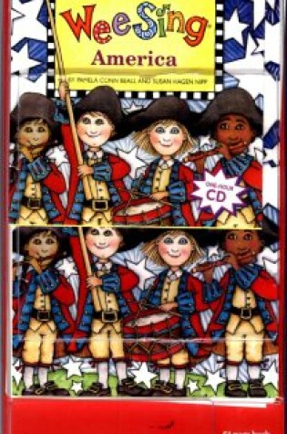 Cover of Wee Sing America Book and CD (Reissue)