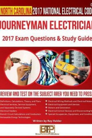 Cover of North Carolina 2017 Journeyman Electrician Study Guide