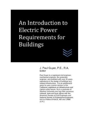 Book cover for An Introduction to Electric Power Requirements for Buildings