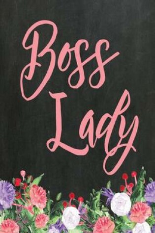 Cover of Chalkboard Journal - Boss Lady (Salmon)