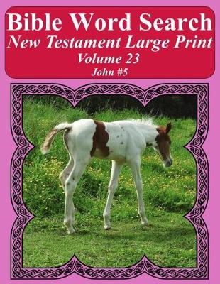 Cover of Bible Word Search New Testament Large Print Volume 23