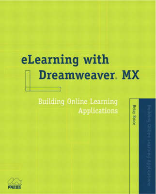 Book cover for eLearning with Dreamweaver MX