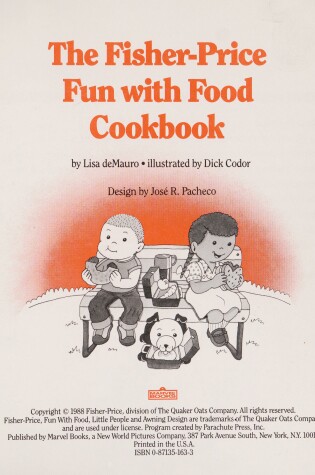 Cover of Fisher Price Fun with Food Cookbook