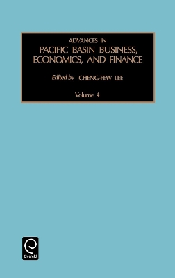 Cover of Advances in Pacific Basin Business, Economics, and Finance