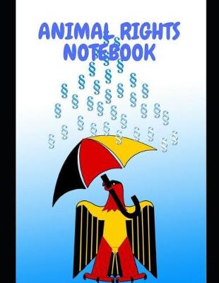 Book cover for Animal Rights Notebook