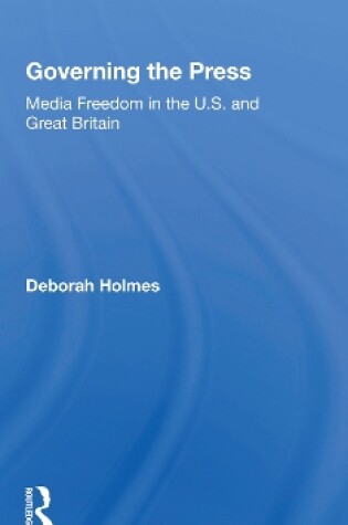 Cover of Governing The Press