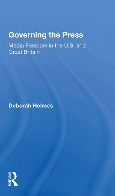 Book cover for Governing The Press