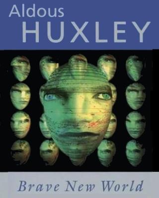 Book cover for Brave New World Aldous Huxley - Large Print Edition