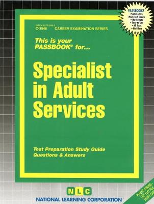 Book cover for Specialist in Adult Services