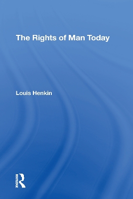 Book cover for The Rights Of Man Today