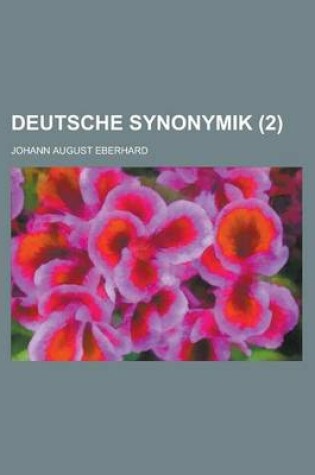 Cover of Deutsche Synonymik (2 )