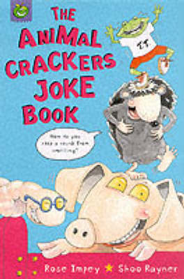 Book cover for The Animal Crackers Joke Book