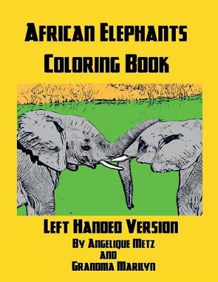 Book cover for African Elephants Coloring Book