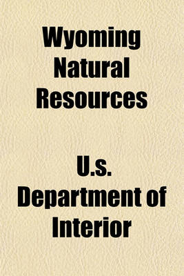 Book cover for Wyoming Natural Resources