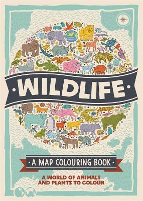 Book cover for Wildlife: A Map Colouring Book