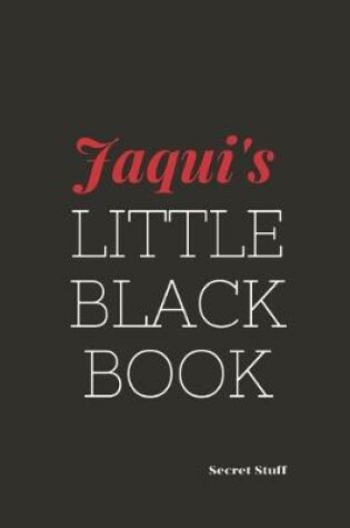 Cover of Jaqui's Little Black Book