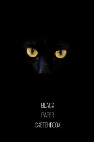 Cover of Black Cat Black Paper Sketchbook