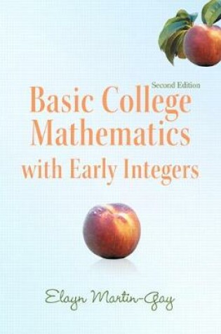 Cover of Basic College Mathematics with Early Integers (Subscription)