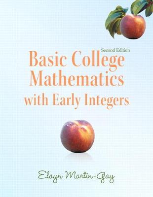 Book cover for Basic College Mathematics with Early Integers (Subscription)