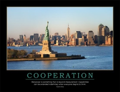 Book cover for Cooperation Poster