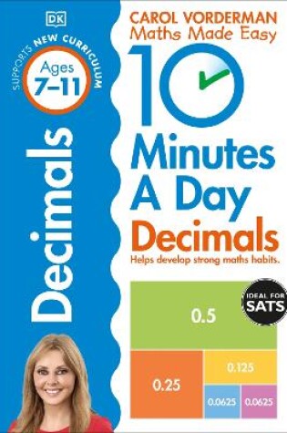 Cover of 10 Minutes A Day Decimals, Ages 7-11 (Key Stage 2)