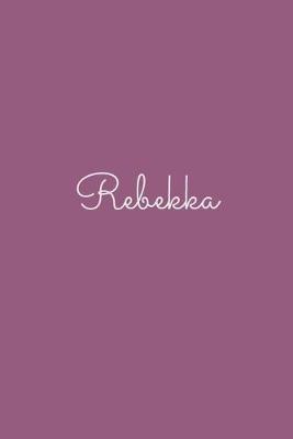 Book cover for Rebekka