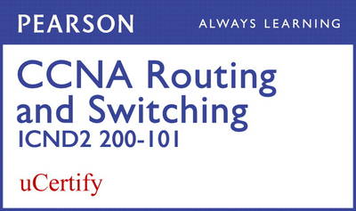 Book cover for CCNA R&S 200-120 Pearson uCertify Course Student Access Card