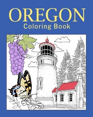 Book cover for Oregon Coloring Book