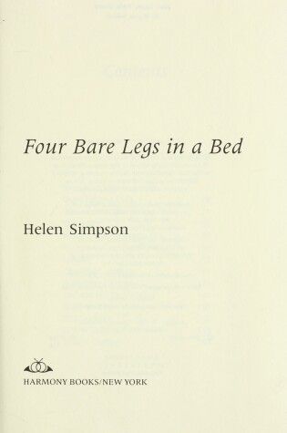 Cover of Four Bare Legs in a Bed