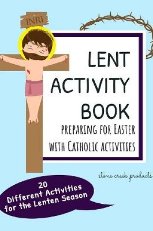Cover of Lent Activity Book Preparing for Easter with Catholic Activities