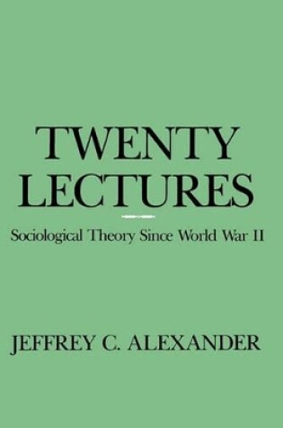 Cover of Twenty Lectures