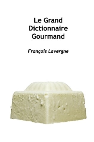 Cover of Grand Dictionnaire pour les apprentis