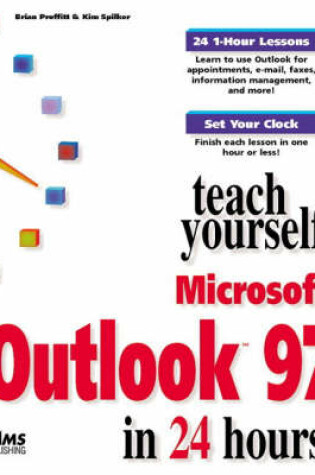 Cover of Sams Teach Yourself Outlook in 24 Hours