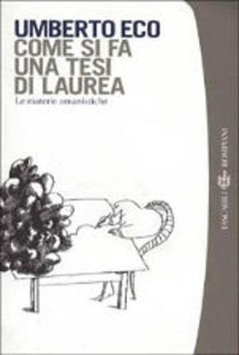 Book cover for Come SI FA UNA Tesi DI Laurea