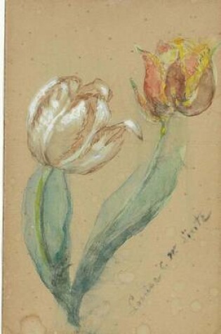 Cover of Two Tulips Antique Botanical Art Journal