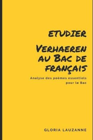 Cover of Etudier Verhaeren au Bac de francais