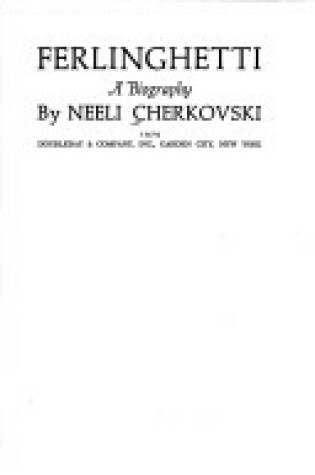 Cover of Ferlinghetti, a Biography