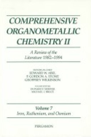 Cover of Comprehensive Organometallic Chemistry II