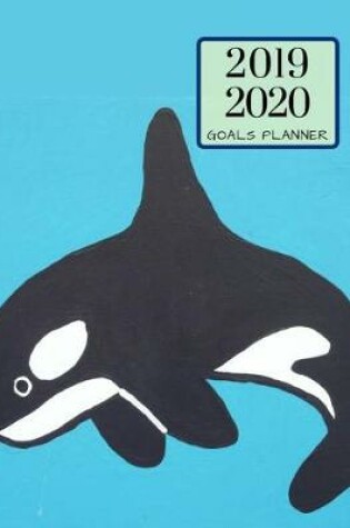 Cover of 2019 2020 Ocean Whales 15 Months Daily Planner