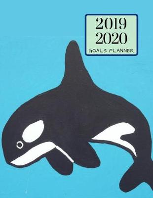 Book cover for 2019 2020 Ocean Whales 15 Months Daily Planner